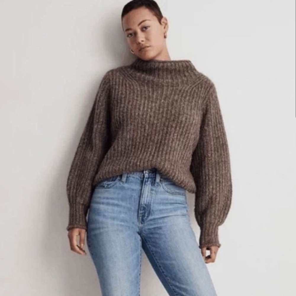 Madewell Loretto Mockneck Sweater